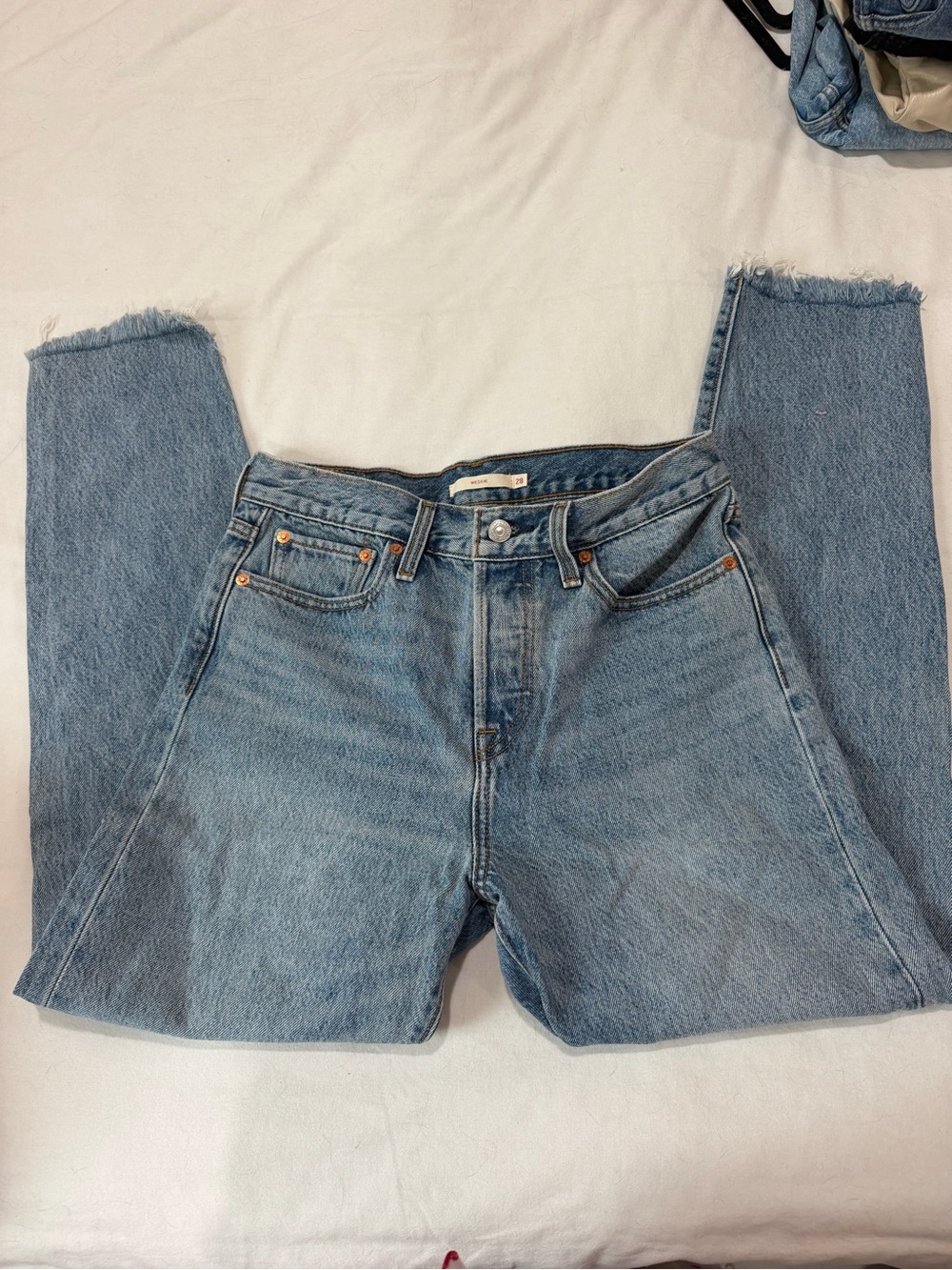 Levi’s Women's Light Blue High-Rise Jeans